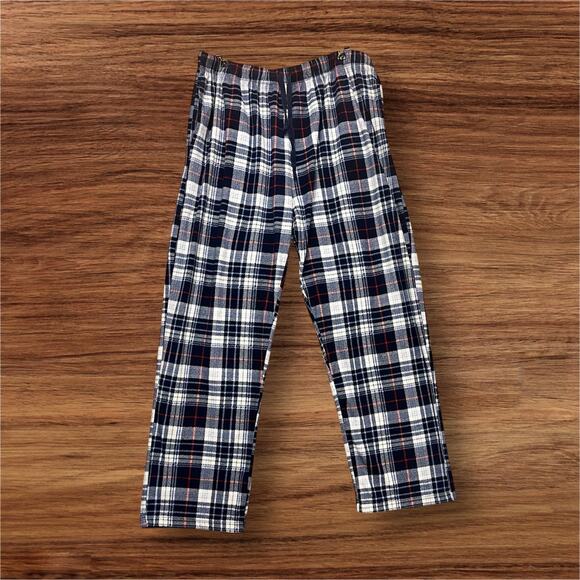 Nautica Men’s Pajama Pants Size XL Flannel Plaid Pockets - Picture 1 of 7